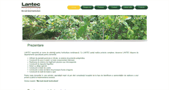 Desktop Screenshot of lantecind.ro